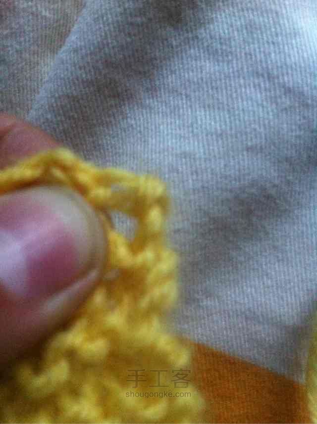 【秋水】娃娃帽子 第3步