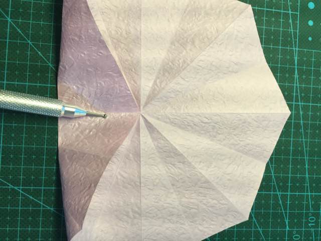 折纸-日本椿 第12步