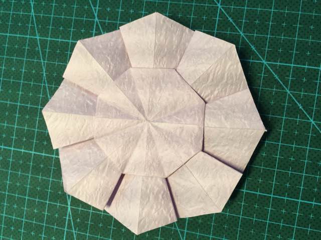 折纸-日本椿 第24步