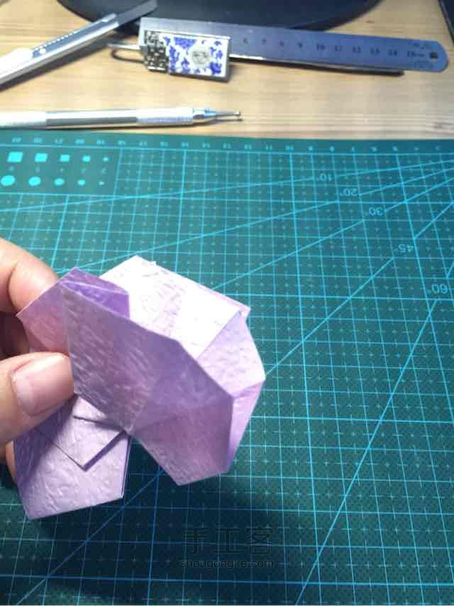 折纸-日本椿 第27步