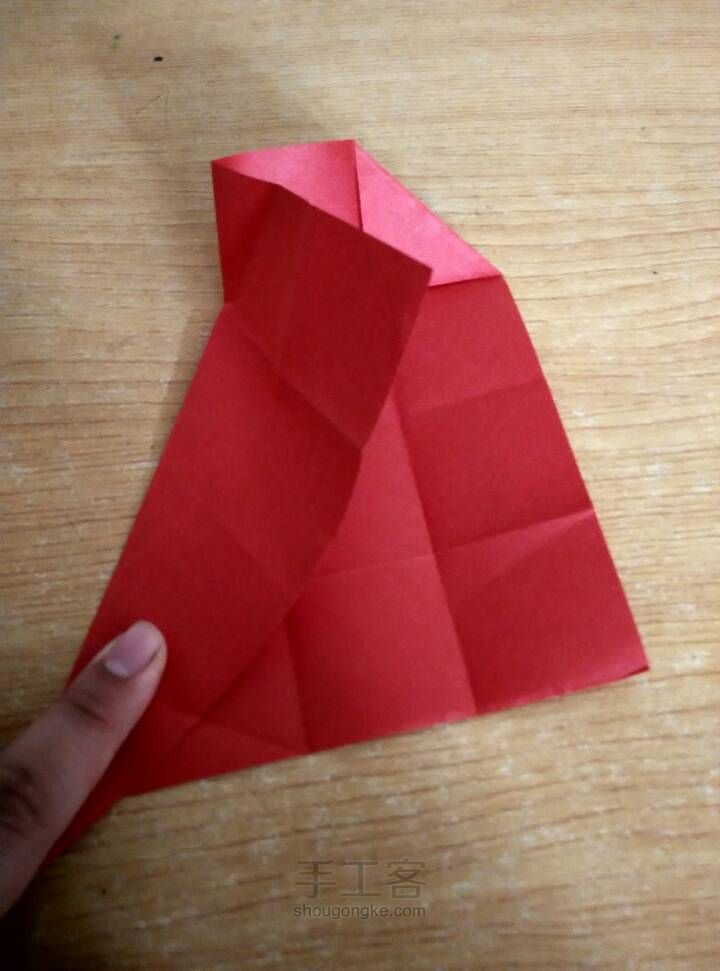 超简单的三角立体盒子 第11步