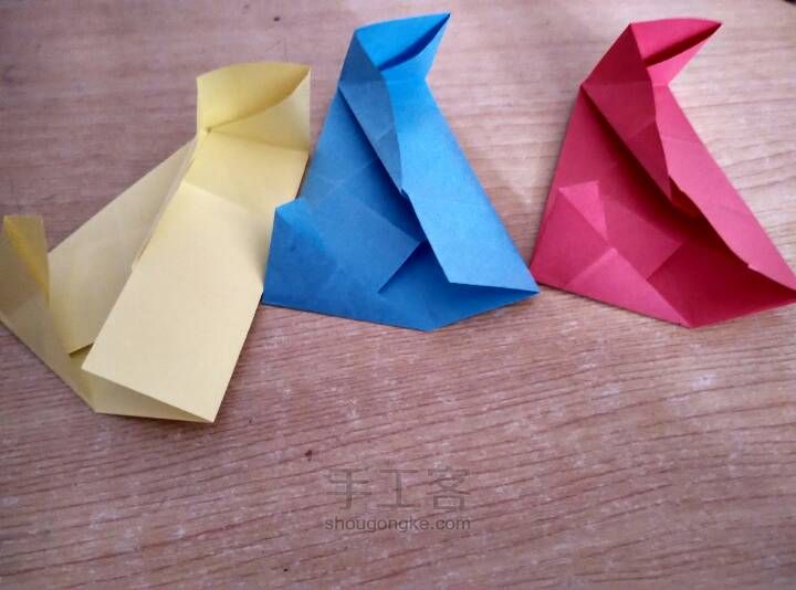 超简单的三角立体盒子 第20步