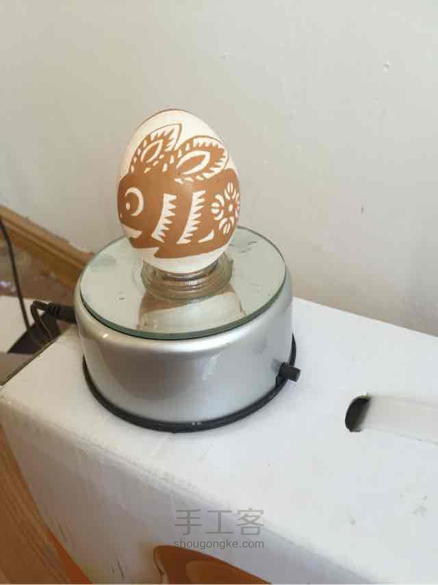 鸡蛋雕刻 第5步