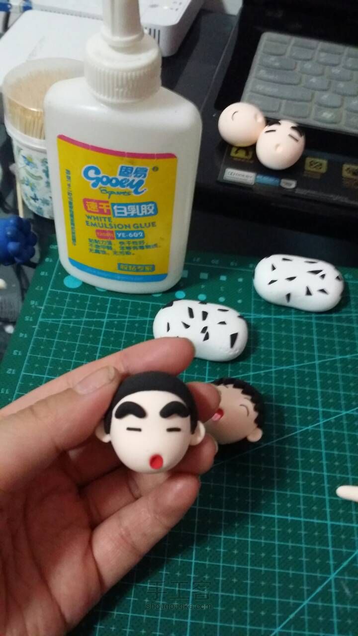 蜡笔小新与樱桃小丸子 第4步