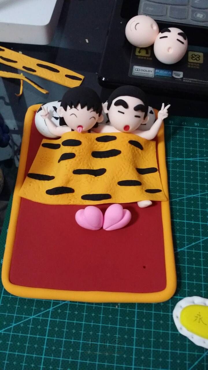 蜡笔小新与樱桃小丸子 第10步