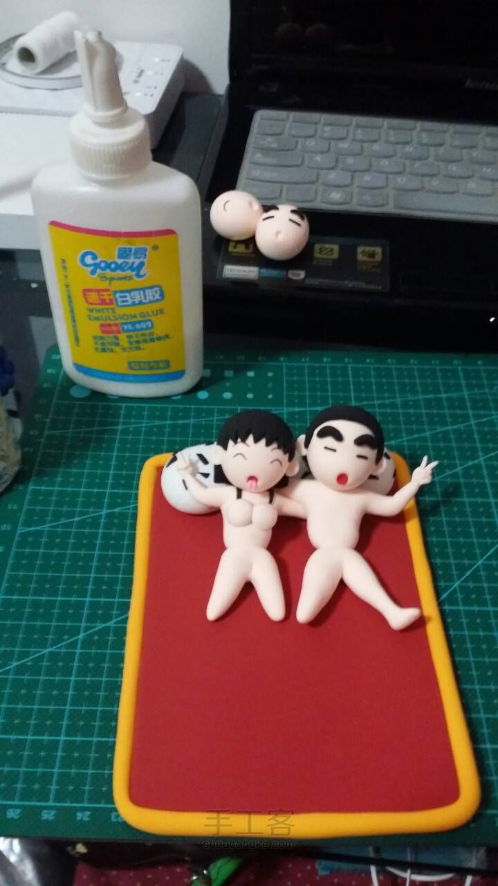 蜡笔小新与樱桃小丸子 第7步