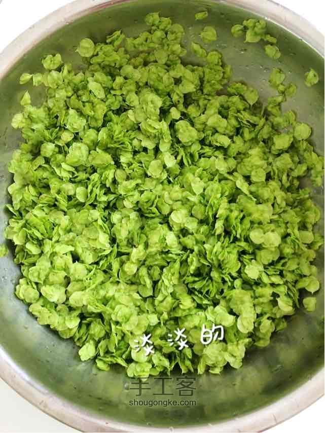 榆钱拨烂子 第2步