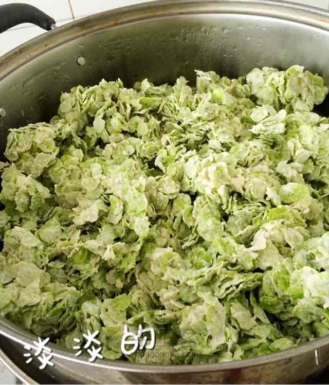 榆钱拨烂子 第5步