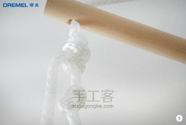【琢美智造】营造温馨家庭小角落——DIY浪漫吊床 第8步