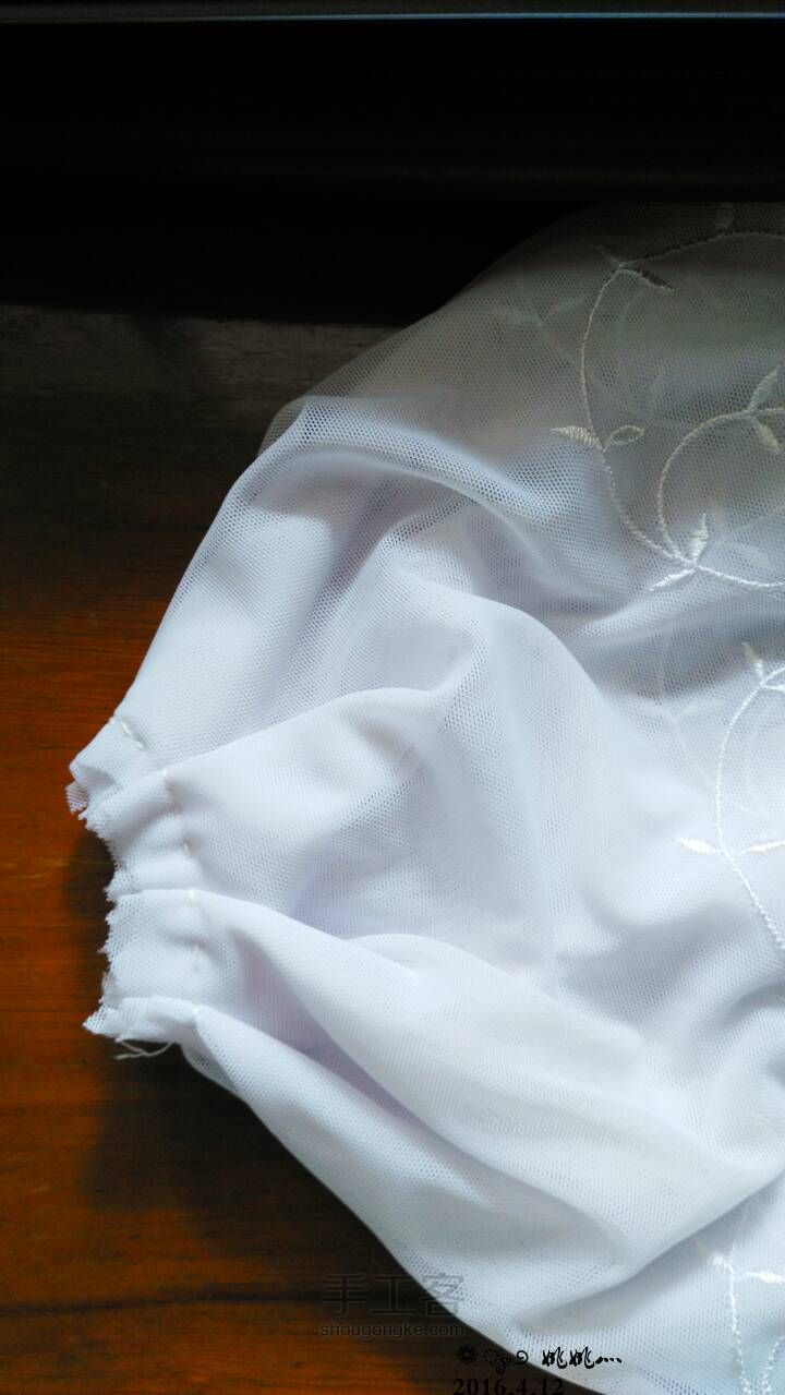 白色婚纱 第2步