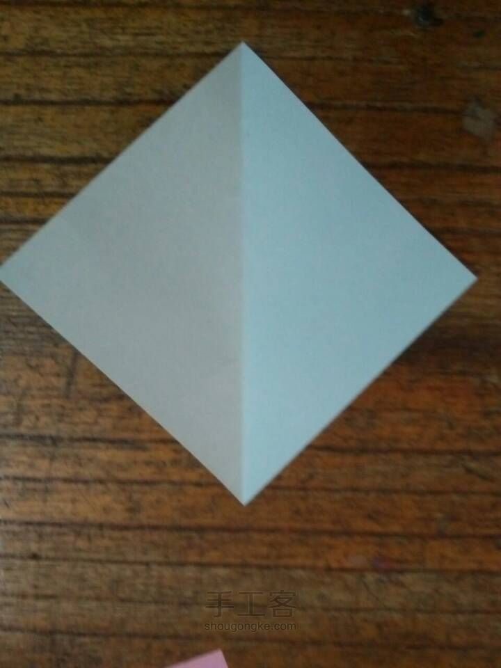 千纸鹤的折法 第3步