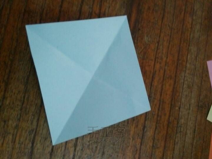千纸鹤的折法 第5步