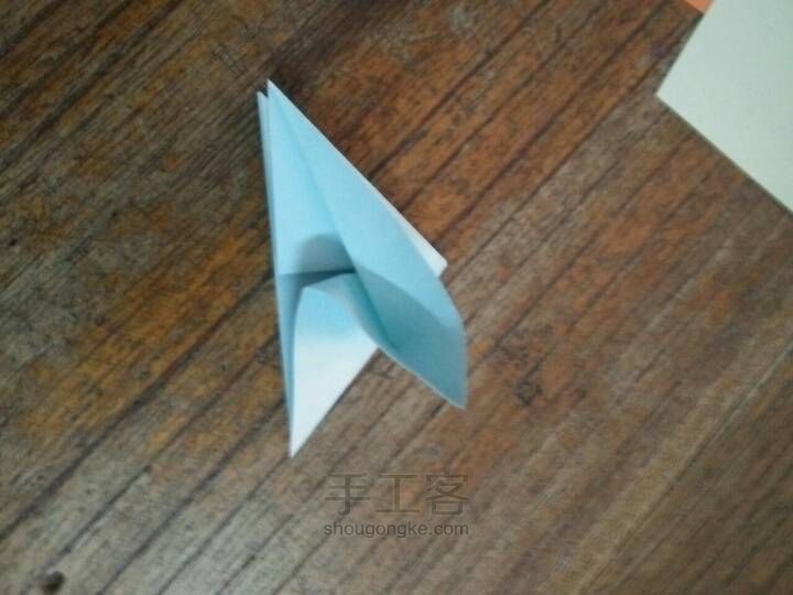 千纸鹤的折法 第7步