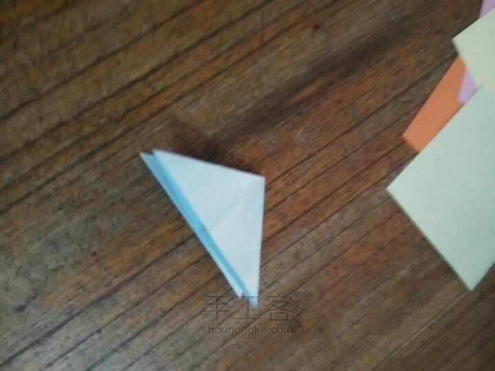 千纸鹤的折法 第6步