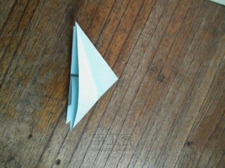 千纸鹤的折法 第8步
