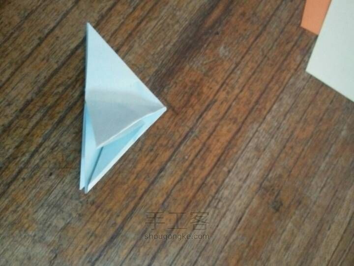 千纸鹤的折法 第10步