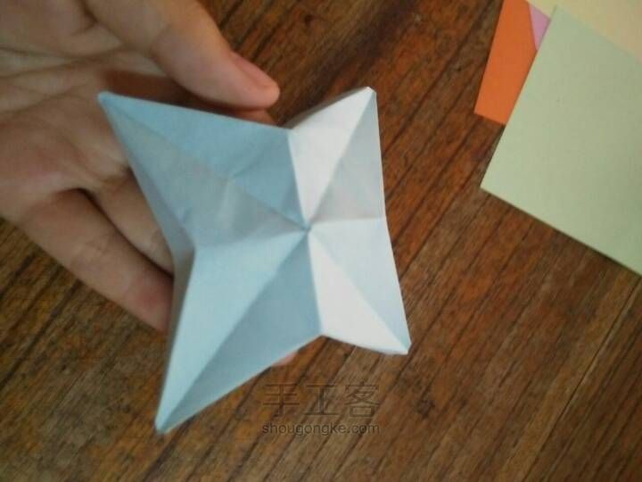 千纸鹤的折法 第12步