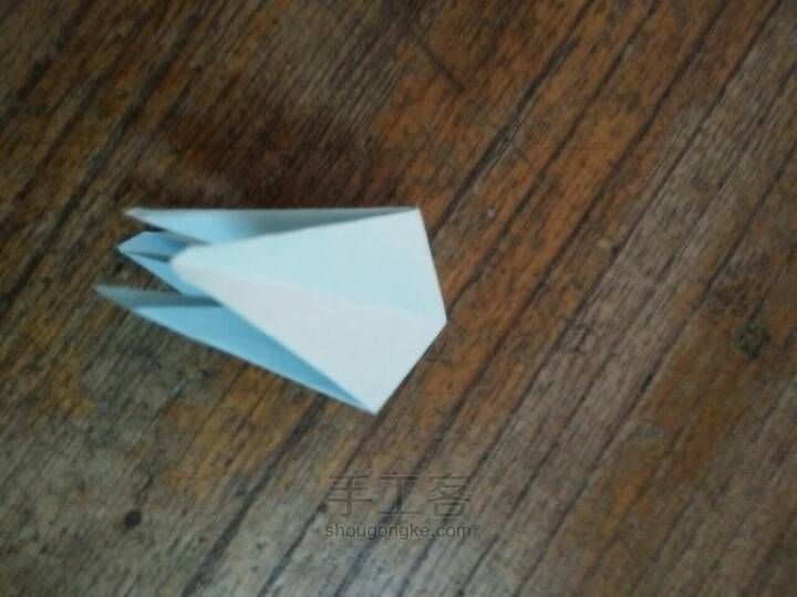 千纸鹤的折法 第13步