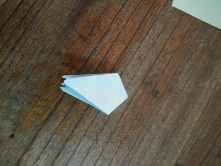 千纸鹤的折法 第15步