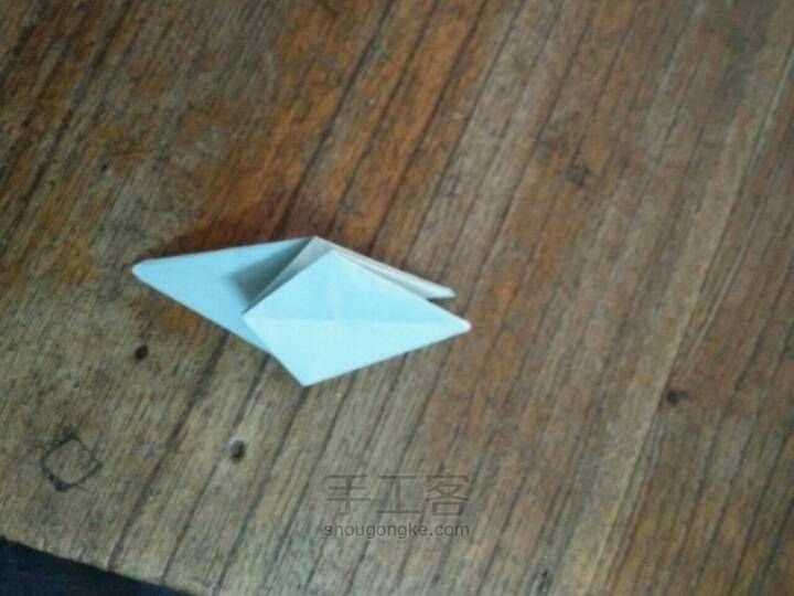 千纸鹤的折法 第17步