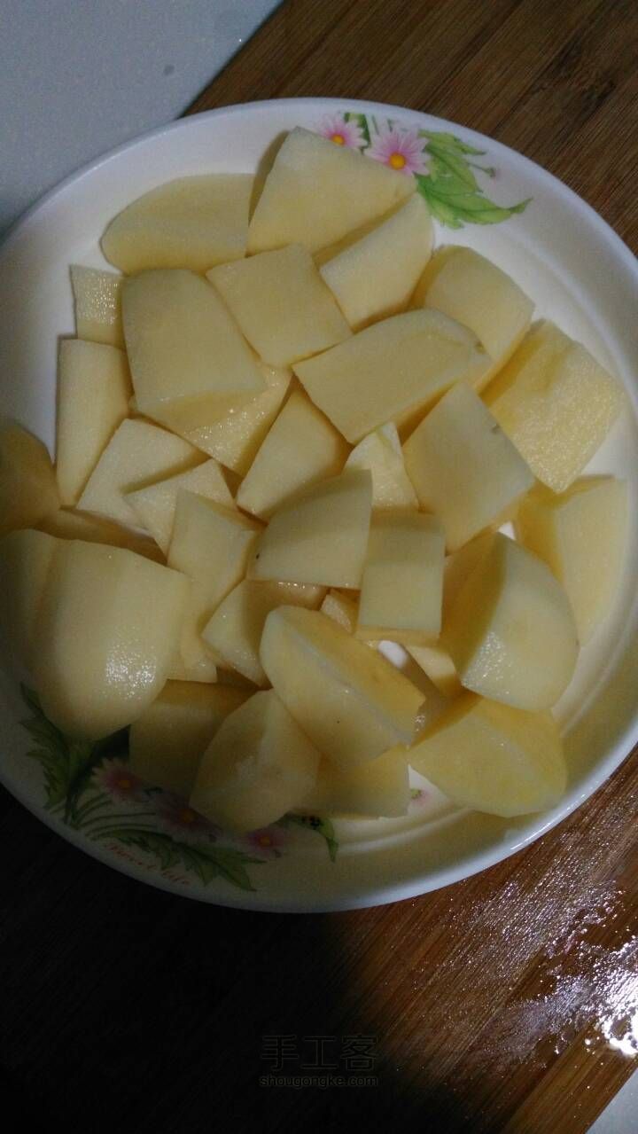 排骨土豆炖豆角 第3步