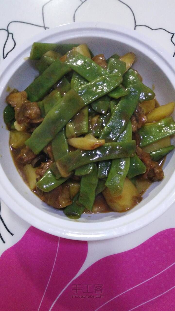 排骨土豆炖豆角 第11步