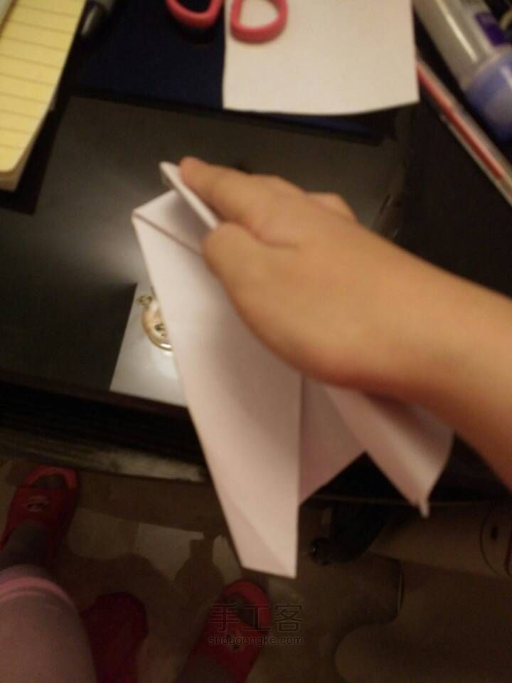 纸飞机 第4步