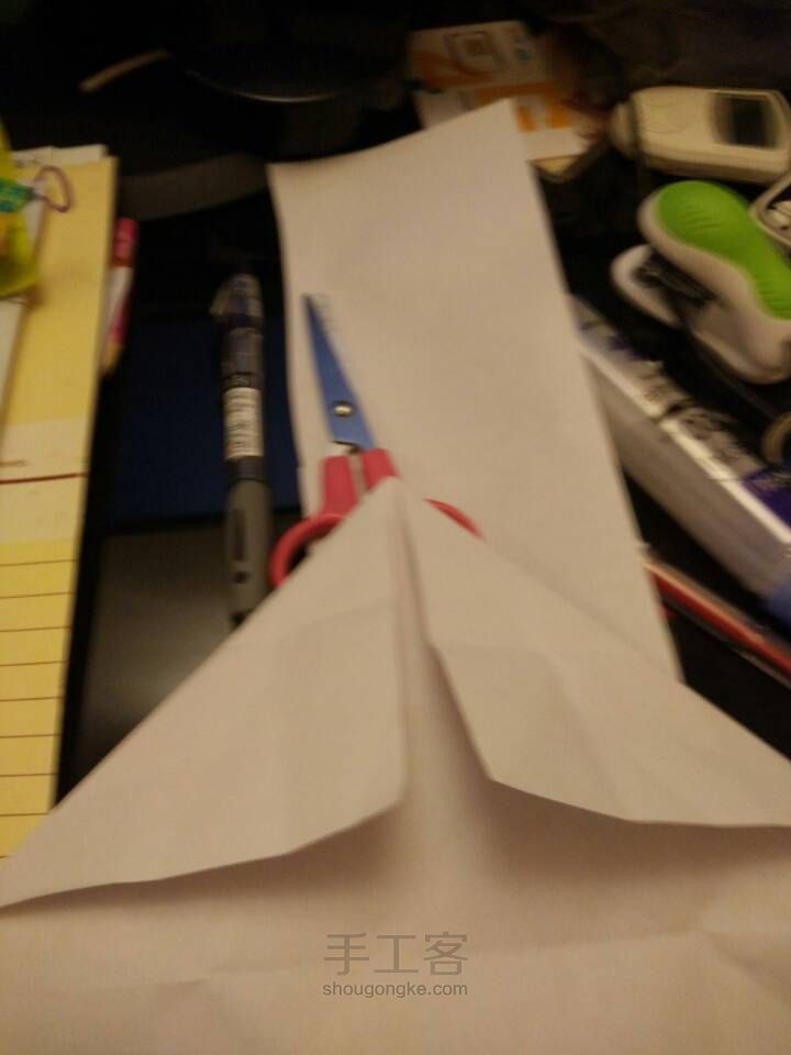 纸飞机 第1步