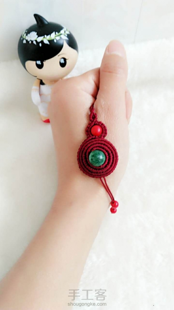 手镯变耳坠！只因失误剪掉了不该剪的线！ 第1张