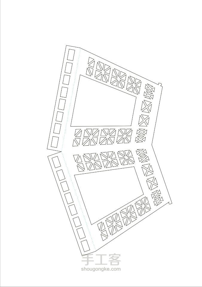 【埃菲尔铁塔】纸雕 第32步