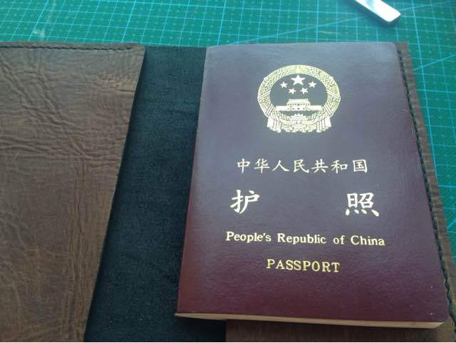 新人处女作 超级简易护照夹 第7步