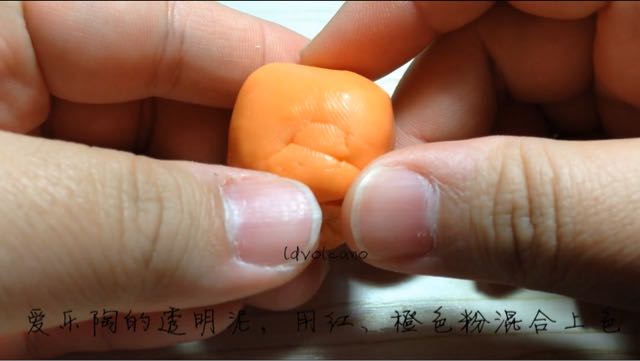 软陶迷你三文鱼料理 第8步