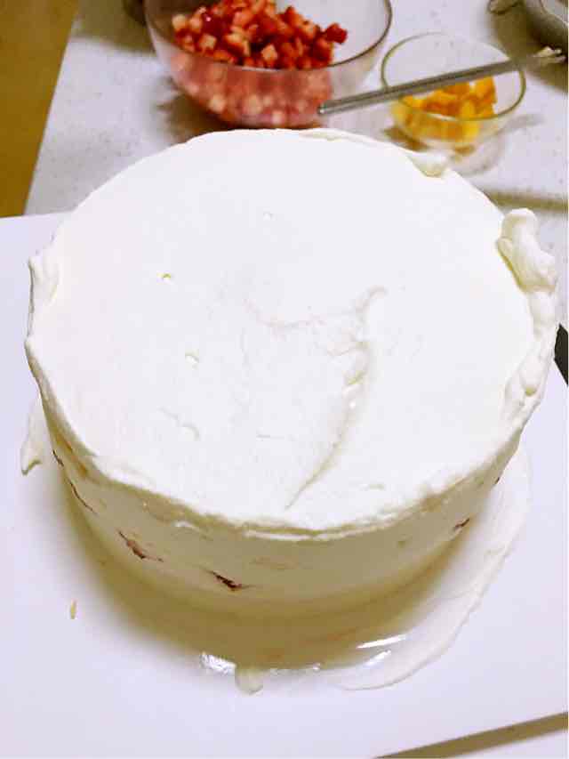 蛋糕抹面体验—山谷家美食 第7步