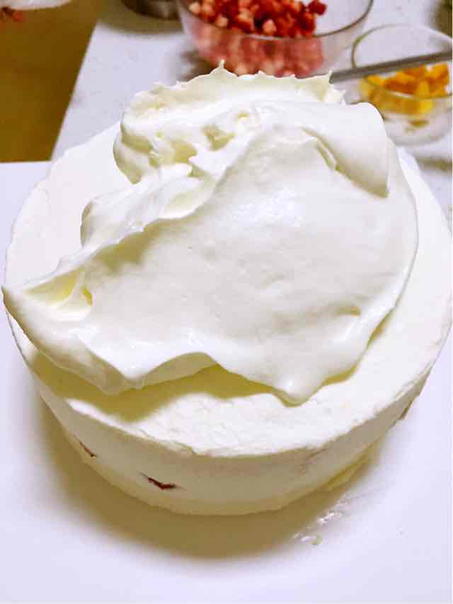 蛋糕抹面体验—山谷家美食 第12步