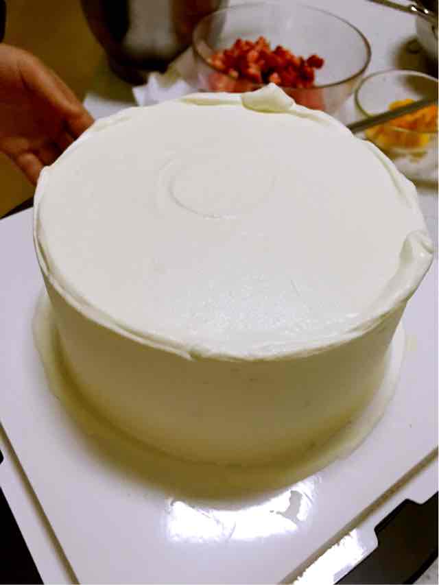 蛋糕抹面体验—山谷家美食 第13步