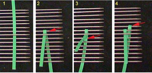【转载】衍纸梳的使用 第22步
