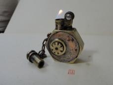 【周晖设计】蒸汽朋克打火机教程，从一个螺母开始