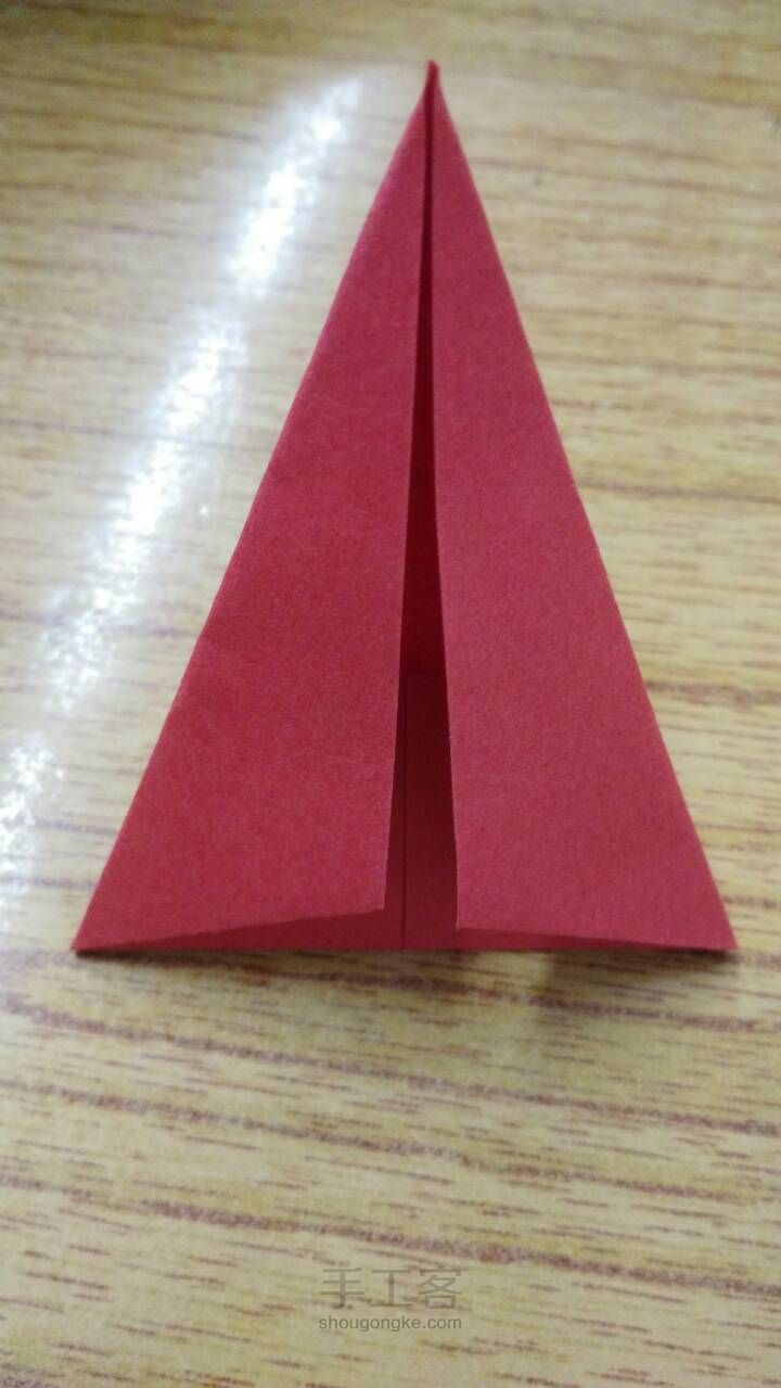 五角星折纸 第6步