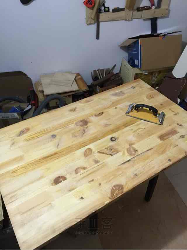人人都会做榫卯结构的木工桌 第3步