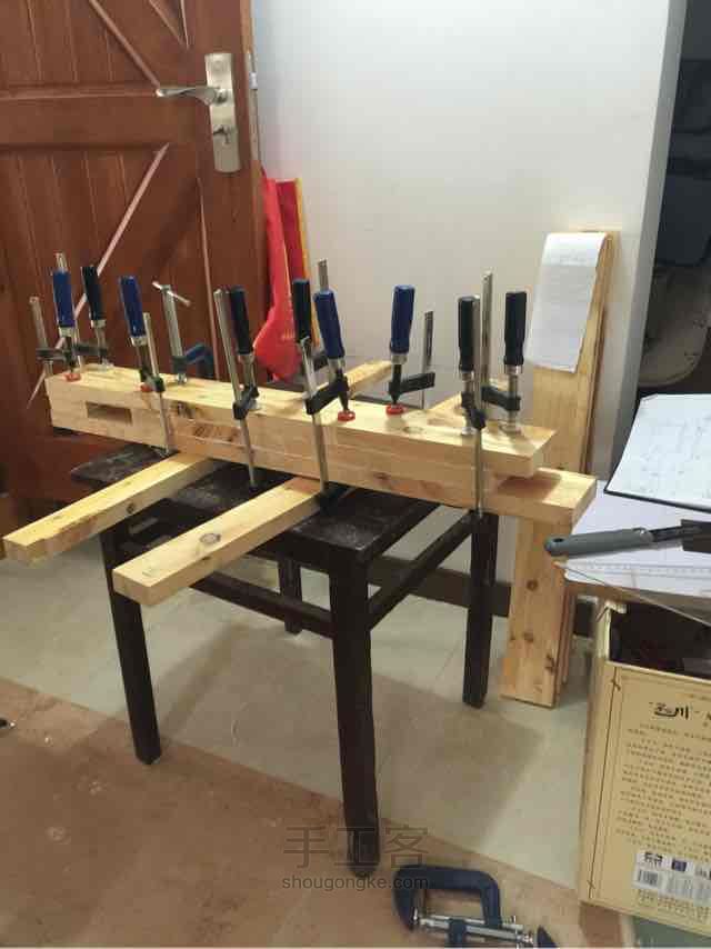 人人都会做榫卯结构的木工桌 第6步