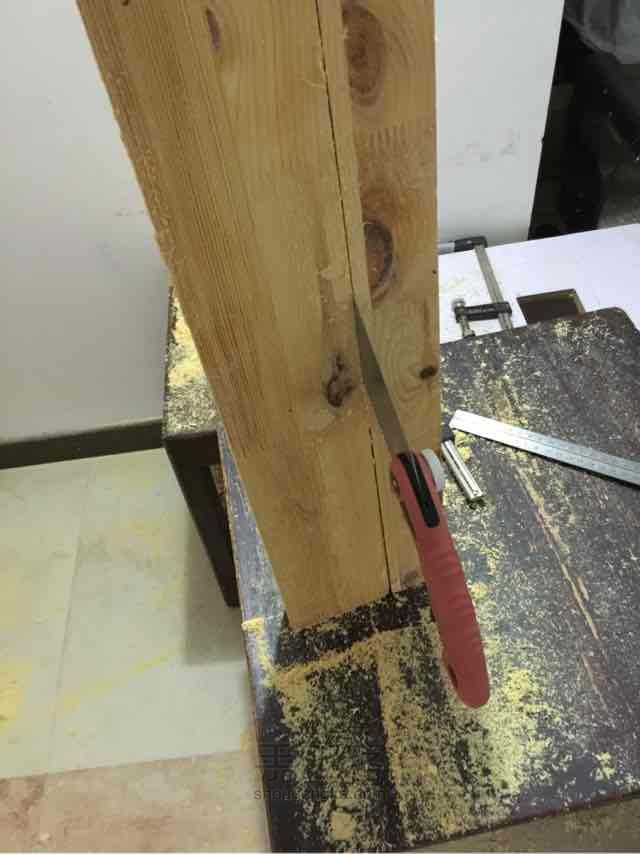 人人都会做榫卯结构的木工桌 第5步