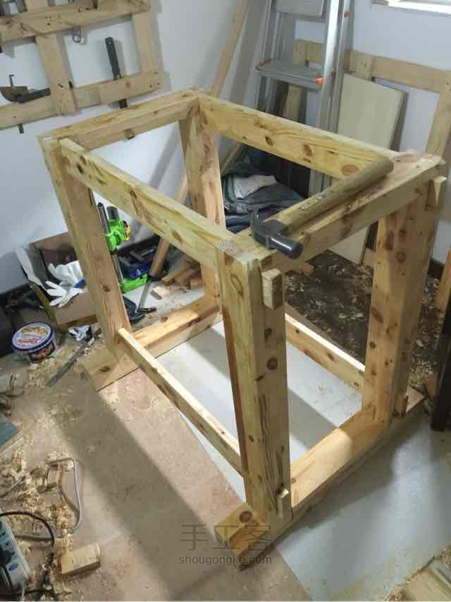 人人都会做榫卯结构的木工桌 第9步