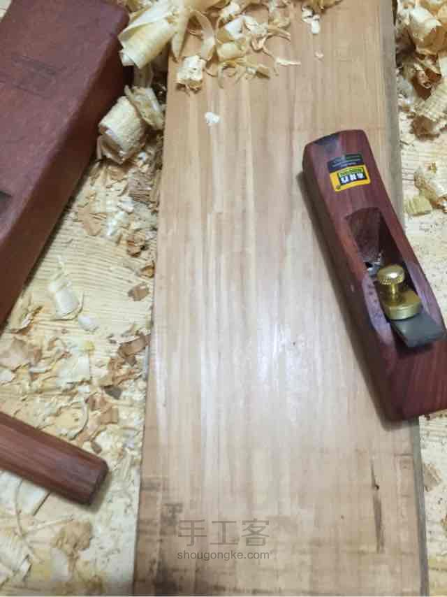 人人都会做榫卯结构的木工桌 第13步