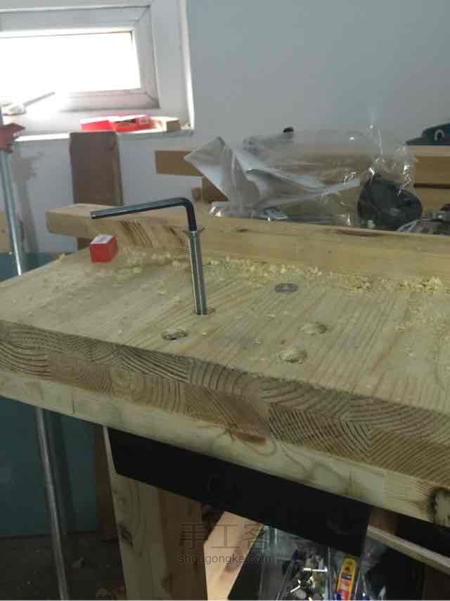 人人都会做榫卯结构的木工桌 第14步