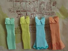 纸做的小裙子