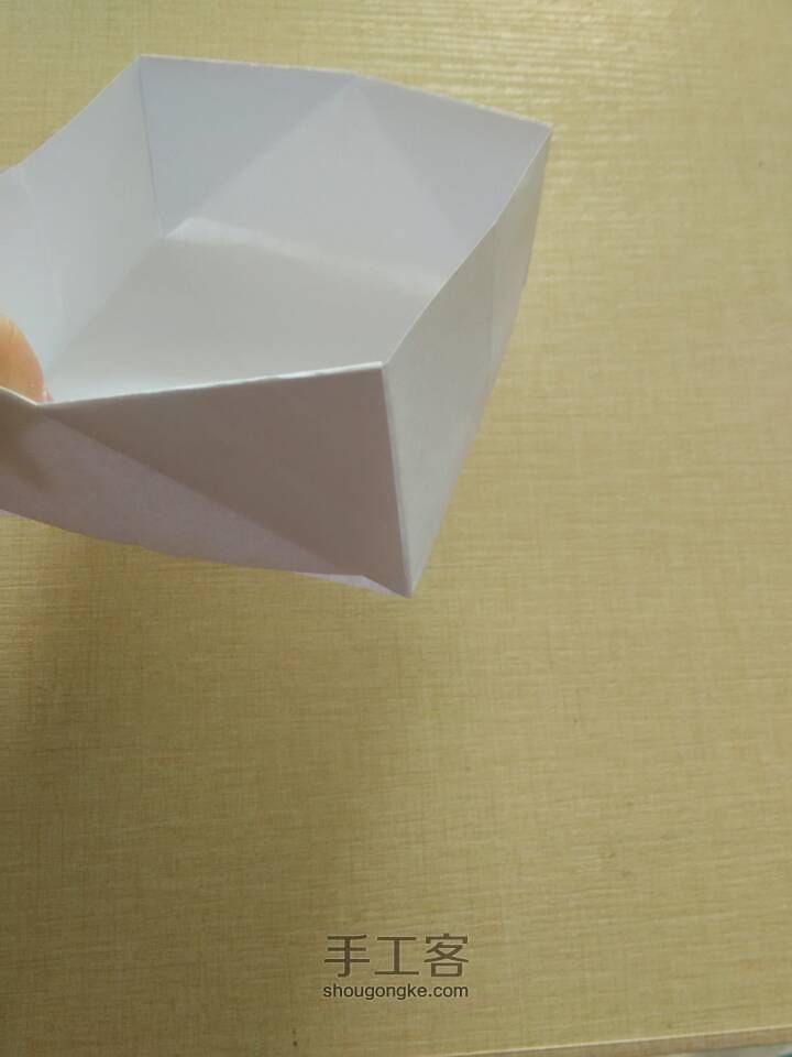 盒子的另一种折法(还有一种折法我已经发过了哦) 第20步