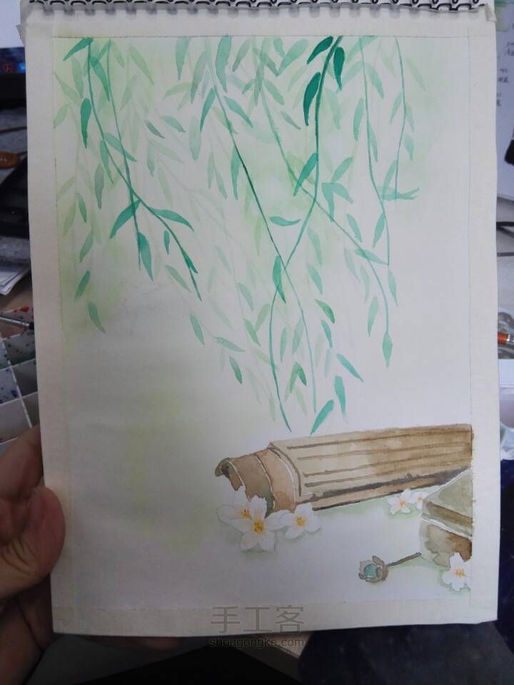 一幅小水彩 第7步