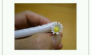【苏墨转载①①】教你用吸管变废为宝   小雏菊 第2步