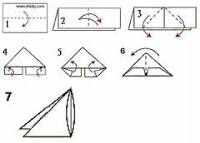 折纸三角插坦克教程【转载】 第17步
