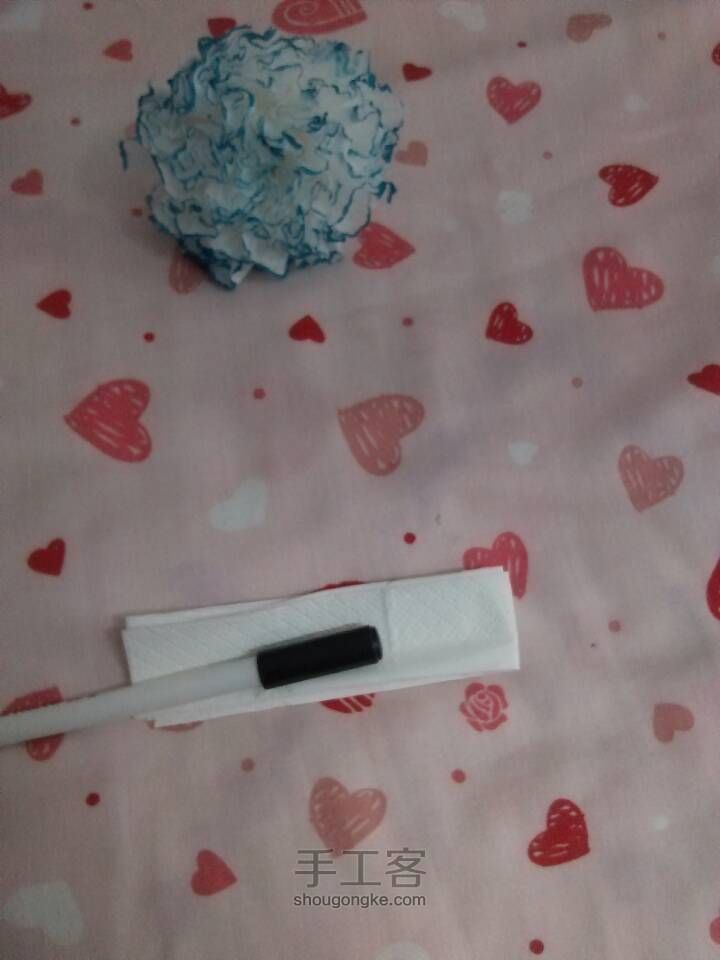 康乃馨 第6步